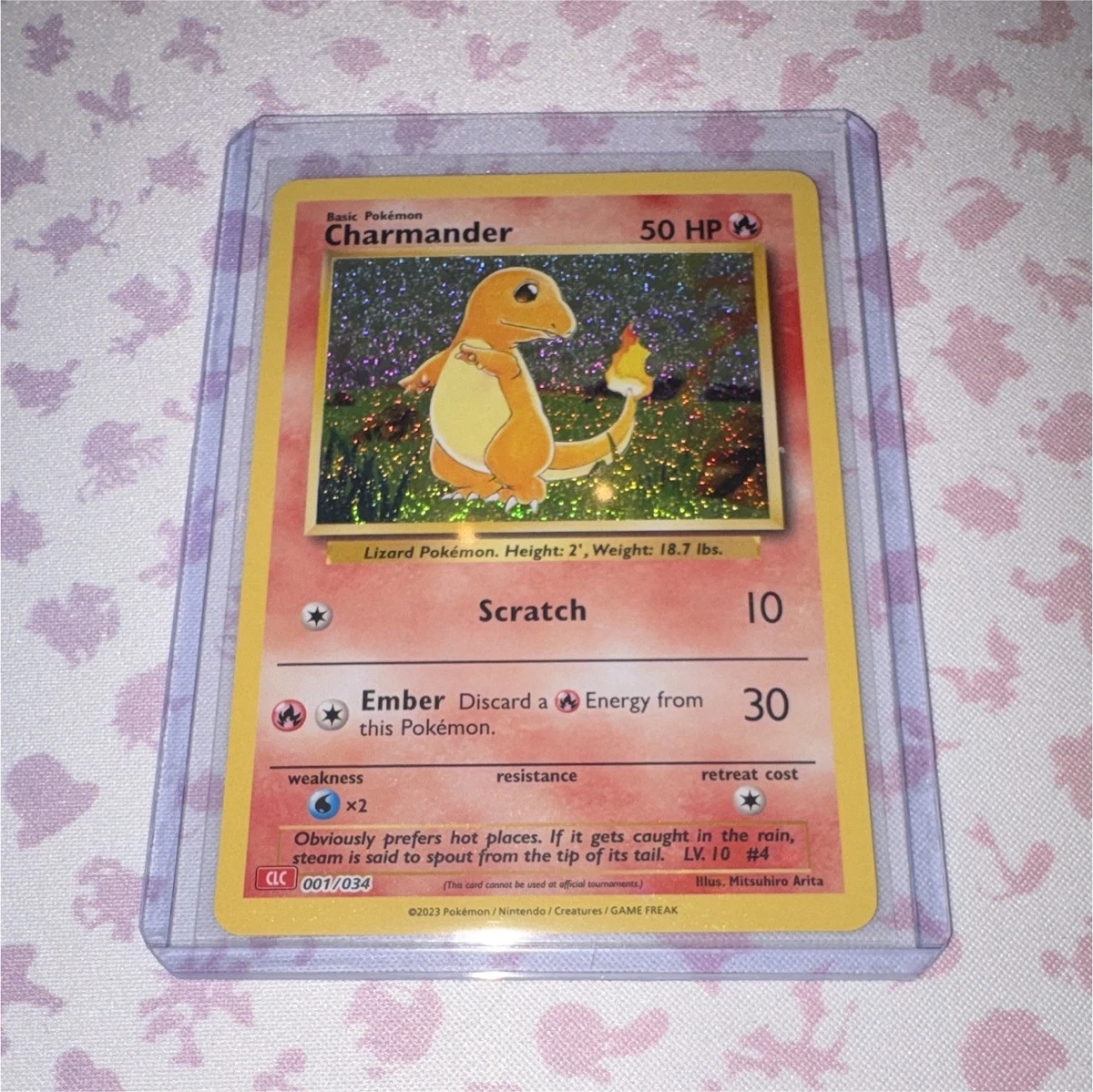 25+ Charmander 001/034 Trading Card Game Classic for sale