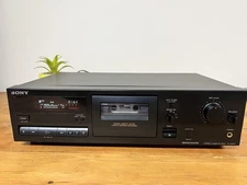 SONY TC-K461S Stereo Cassette Tape Deck Dolby S Serviced And Tested