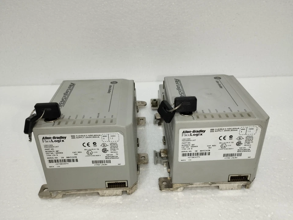 1794-L34 Allen Bradley Processor 1794L34 Module CPU Flexlogix 5434 - Photo 2/4