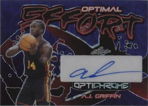 2022-23 Leaf Optichrome - AJ Griffin #OE-AJG