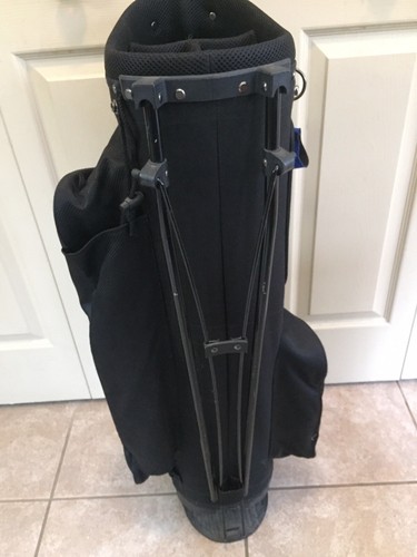 Adams Tight Lies Stand Golf Club Bag 4 Way Divider Black White No Carry Strap - Picture 4 of 4
