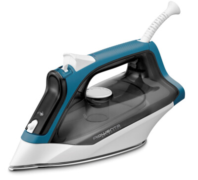 ROWENTA Effective 2 DX1550 Dampfbügeleisen 2200 W Edelstahlsohle Blau