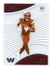 2022 Chronicles Football #CVR-19 Jahan Dotson RC Clear Vision Rookies Washington