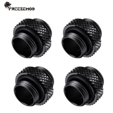 4 Pcs of FreezeMod 5mm G1/4" Thread Male to Male Mini Adapter Extender Fitting