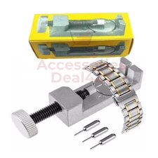  Metal Adjustable Watch Band Strap Bracelet Link Pin Remover Repair Tool Kit US