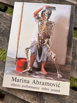 Marina Abramowic objects performance video sound * Rarität * 1994 * Vintage
