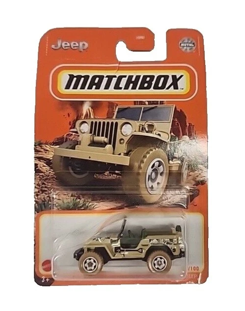 Matchbox 1-75 Jeep Contemporary Manufacture Diecast Cars, Trucks & Vans