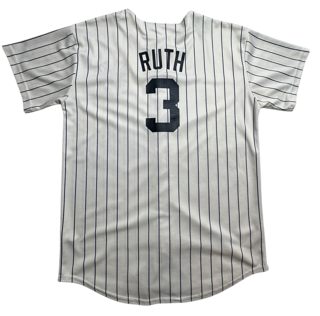Vintage Majestic Cooperstown Babe Ruth Yankees Jersey Youth XL  
