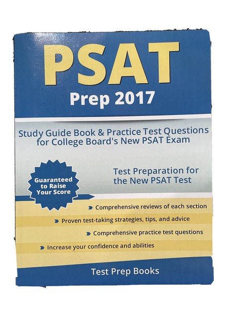 PSAT Prep 2017 Study Guide Book Practice Test Questions for College ...