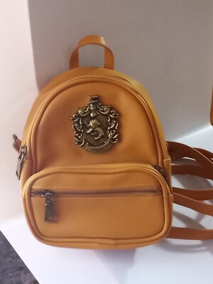 Wizarding World Huffle Puff Mini Backpack Fred Segal Harry Potter Checker Hufflepuff Mini Backpack  main image 2