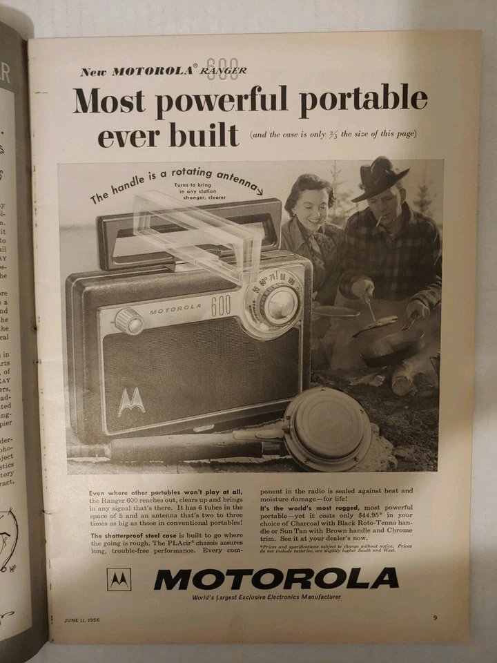 Sports Illustrated June 11, 1956 (Sam Snead) W/ Label [1st Cover] - Image 4 of 4