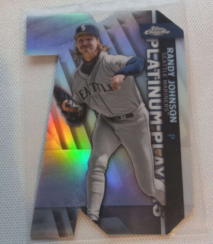 2021 Topps Chrome Platinum Randy Johnson Die-Cut #CPDC-44