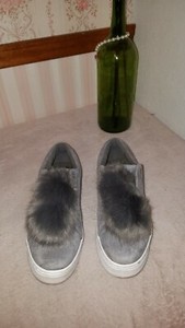 sam edelman leya fur sneaker