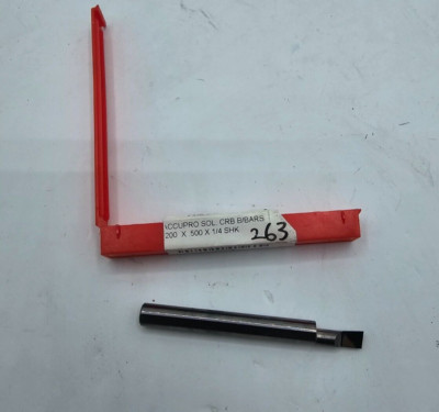 Accupro  Boring Bar: 0.2'' Min Bore Dia 1/2'' Max Bore Depth Right Hand 05252929