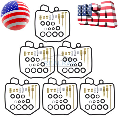 Carburateur 6 Sets Motorfiets Carburateur Reparatieset Professionele Rebuild Onderdelen Carb Reparatie Tools voor CBX1000 CBX1050 1978-1983