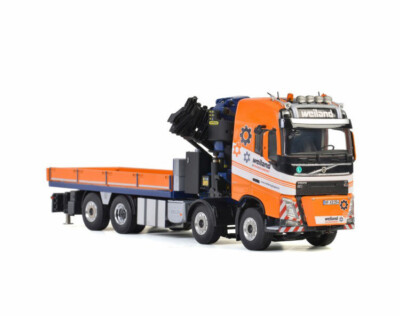 WSI VOLVO FH4 GLOBETROTTER 8X2 TAG PALFINGER PK 92002 SH+JIB 1:50