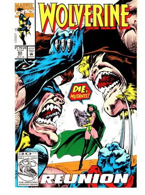 Wolverine #62 - Reunion! - Guest-starring Jubilee and Maverick!  VF