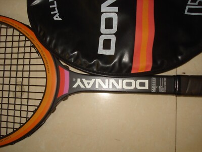Vintage Donnay Allwood Bjorn Borg Tennis Racquet Made In Belgium