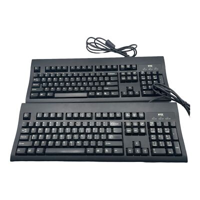 Lot of 2 WYSE USB Wired Keyboards KU8933 for Thin Clients Black