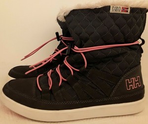 navy fur lined boots