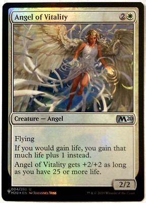 MTG Angel of Vitality *FOIL* Secret Lair Angels Commander Deck 004