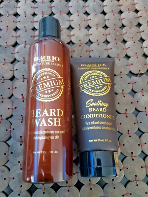 BLACKICE BEARD WASH AND CONDITIONER SET