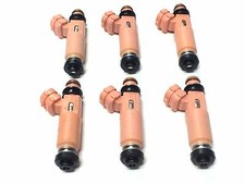 SET OF 6 DENSO FUEL INJECTORS 23250-0A020 2002-2008 TOYOTA LEXUS 3.0L 3.3L V6
