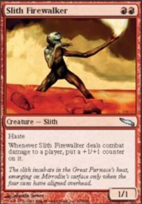 4 Slith Firewalker ~ Near Mint Mirrodin 4x x4 Playset MTG Magic Red Card Ultimat