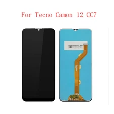 6.52" For Tecno Camon 12 CC7 KC8 LCD Display Touch Screen Digitizer Assembly