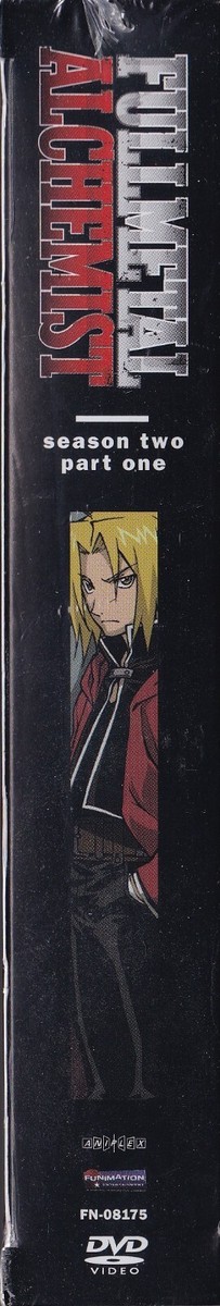 Fullmetal Alchemist Season 2 Part 1: Episodes 29-40 (DVD, 2008, 3