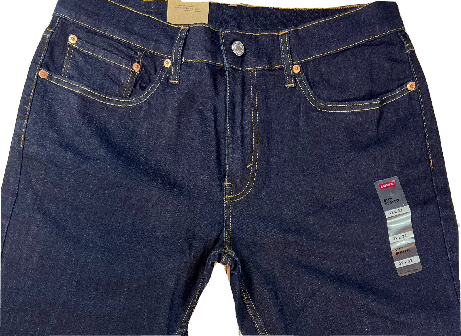 Levi´s® 511Slim  mens jeans navy blue Size W 32 L32 RRP£95 image 9