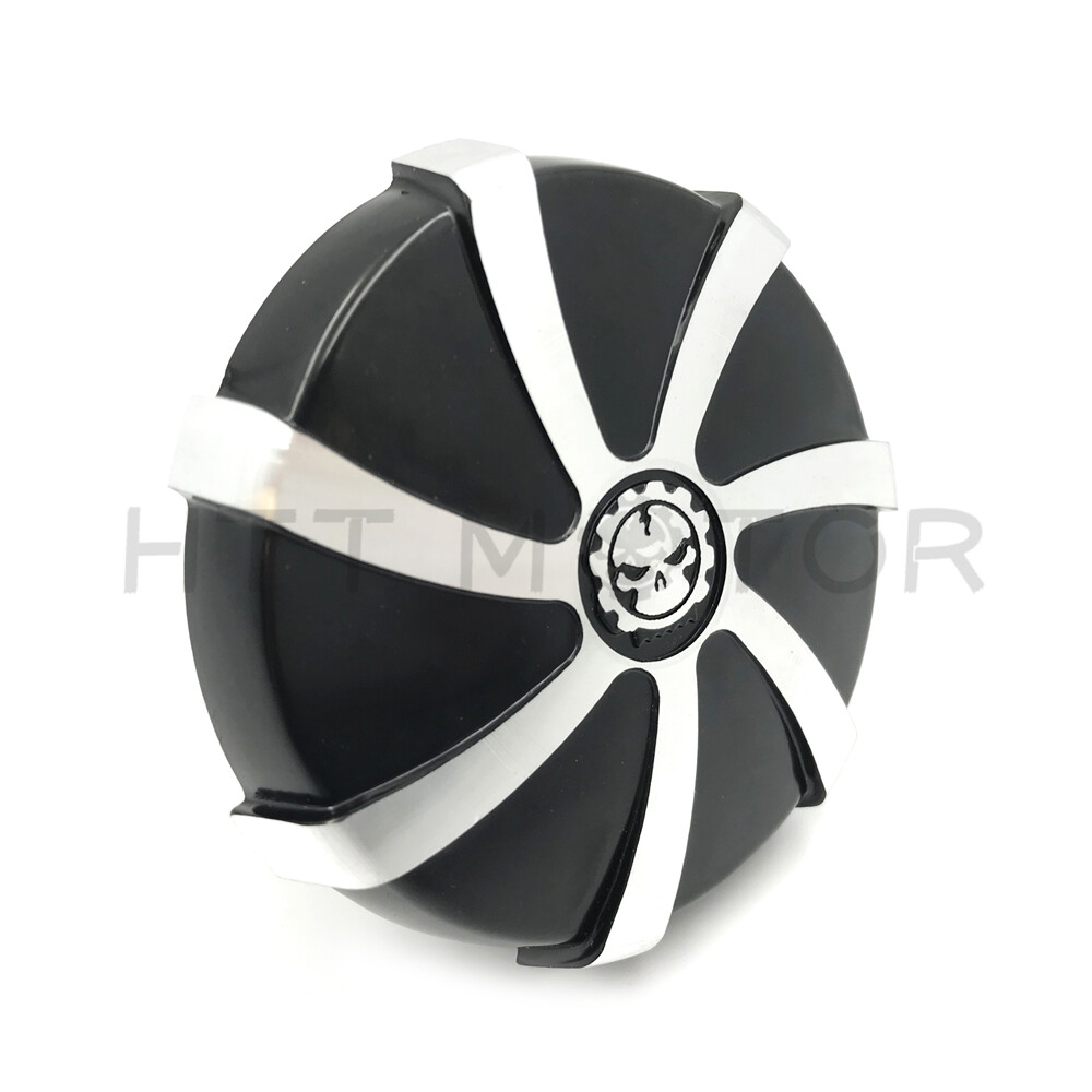Black VENTED SCREW IN GAS CAP For HARLEY DAVIDSON TANKS FUEL TANK