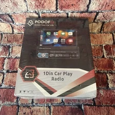 PODOFO Single Din Carplay Car Stereo 7 Inch flip Out Touch Screen