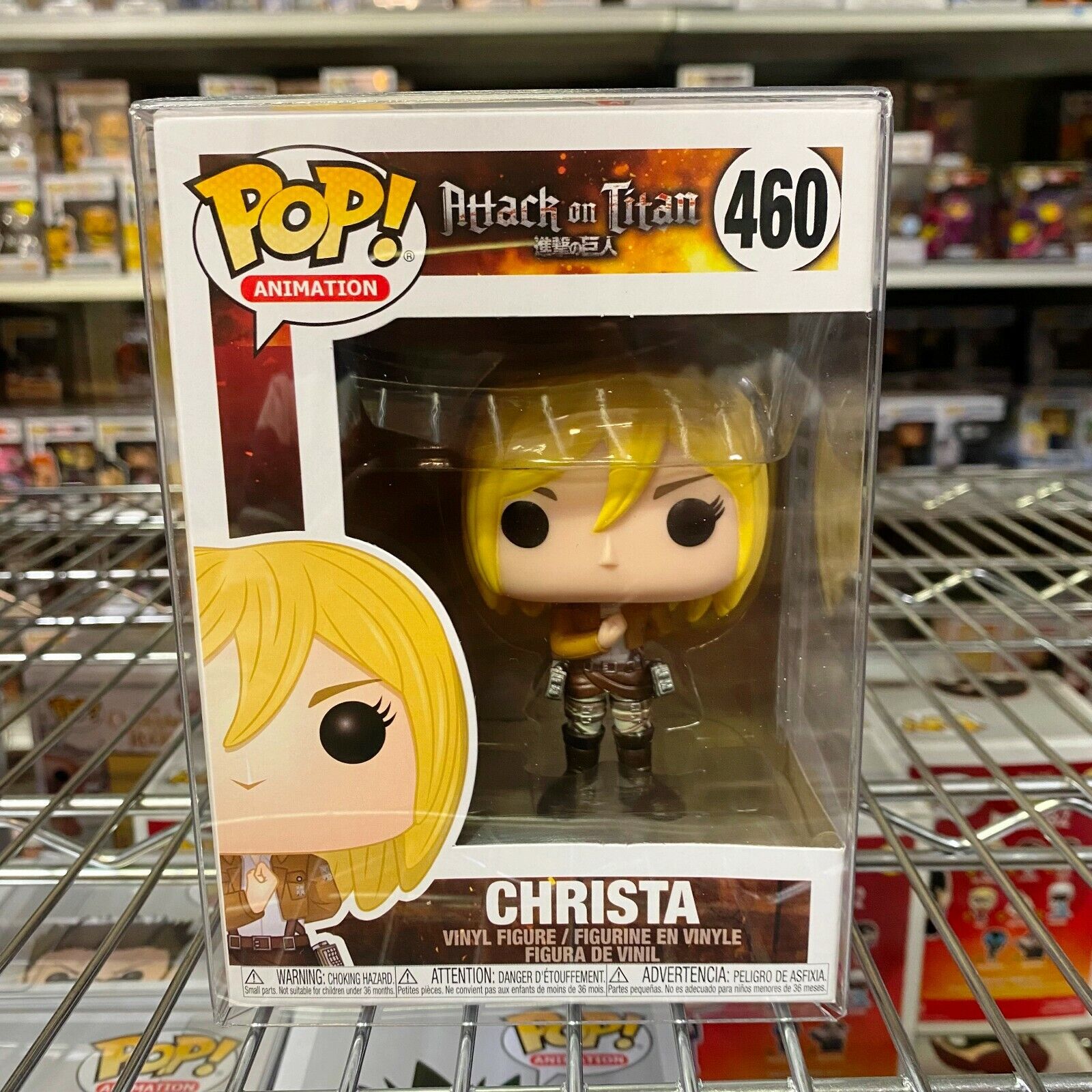 Funko Pop Christa - Ataque dos Titãs