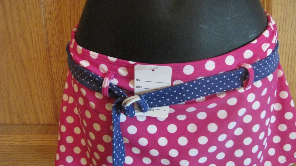 U.S. Polo Assn. Mujer Pequeña Falda Natación Cinturón, Nueva Sin Etiquetas Foto 3 de 4