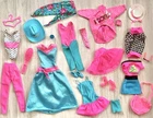 Barbie & Others Doll Clothes & Accessories Lot Assorted 1990s Vintage