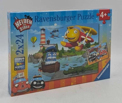 Ravensburger 07827 Helden der Stadt im Einsatz Puzzle 2x24 Teile Kasimir NEU - Bild 1 von 4