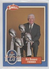 1988 Swell Football Greats Hall of Fame Art Rooney #105 HOF 2g2