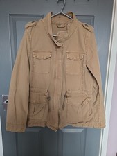 Levis Coat Jacket Military Style Size L 14