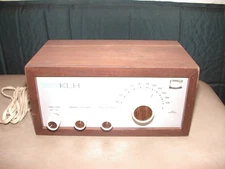 KLH model eighteen FM radio 18 tuner wooden box HI-FI stereo analog working dial