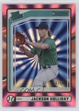 2024 Panini Donruss Rated Prospects Pink Laser 10/50 Jackson Holliday #184 uk2