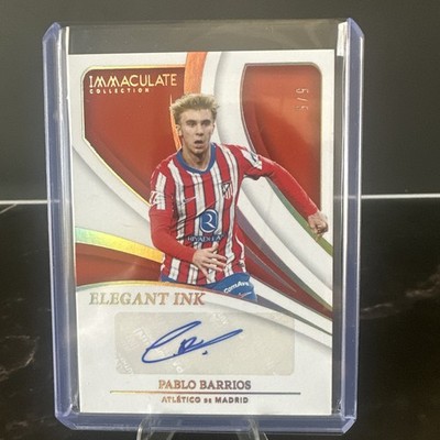 2024-25 Panini Immaculate Collection - Elegant Ink Pablo Barrios 5/5