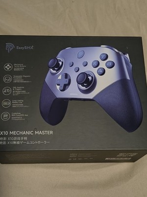 EasySMX X10 Wireless Controller   PC/Switch/iOS, Swappable Faceplate, Black