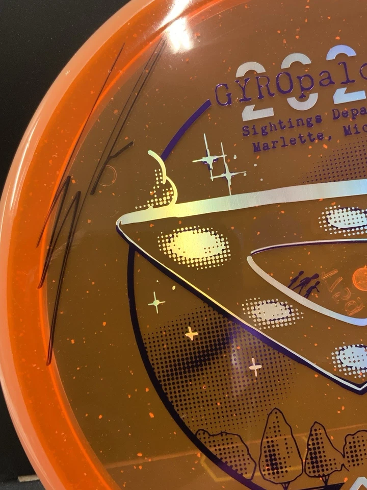 Axiom Particle Eclipse Pryo 2025 Gyropalooza Disc Signed by Eagle McMahon - Image 2 of 4