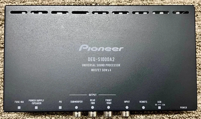 Pioneer CARROZZERIA パイオニア DEQ-S1000A2 PIONEER Carrozzeria DEQ-S1000A2 Digital Signal Processor DSP