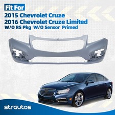 Primed Front Bumper Cover For 2015 Chevy Cruze 2016 Cruze Limited 94525910 Primed Front Bumper Cover For 2015 Chevy Cruze 2016 Cruze Limited 94525910