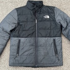 The North Face Reversible Jacket Boys Youth XL 14/16 Mount Chimboranzo Black