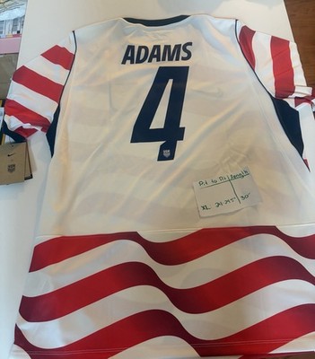 Tyler Adams #4 USA Stadium Home 2026 World Cup Jersey DRIFIT - Size XL