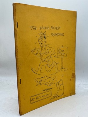 The World's Fastest Marathons Nat Cirulnick Vintage Athletics Booklet