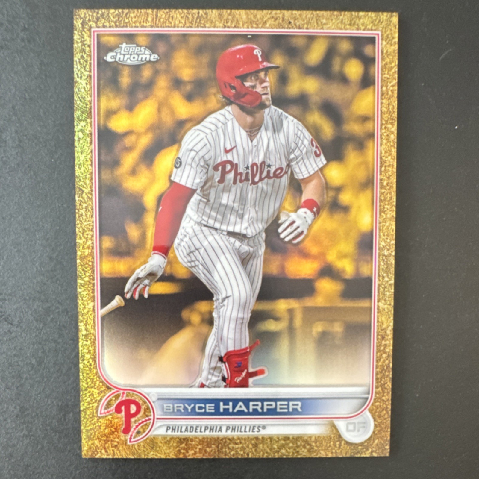 2022 Topps Gilded Collection Bryce Harper Serial Numbered #99 Phillies /99